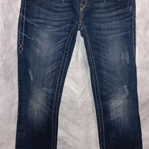 Rock Revival Dark Blue Boot Cut Jeans